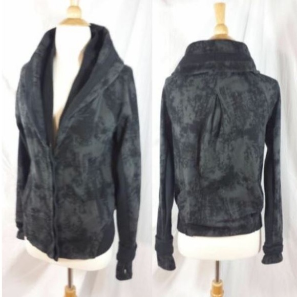 Lululemon to Class Jacket 6 Black Gray Seabed - Picture 1 of 6